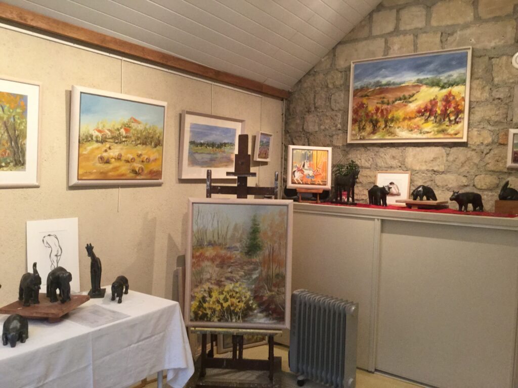 Intérieur de la galerie
